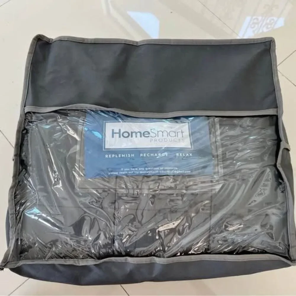 King Size 20 LB Weighted Blanket - 400 Thread Count, Brand New in Bag, HomeSmart